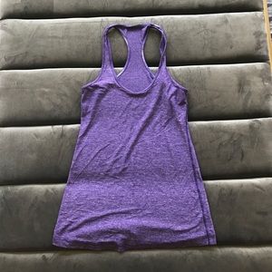 Lululemon tank purple sz 6