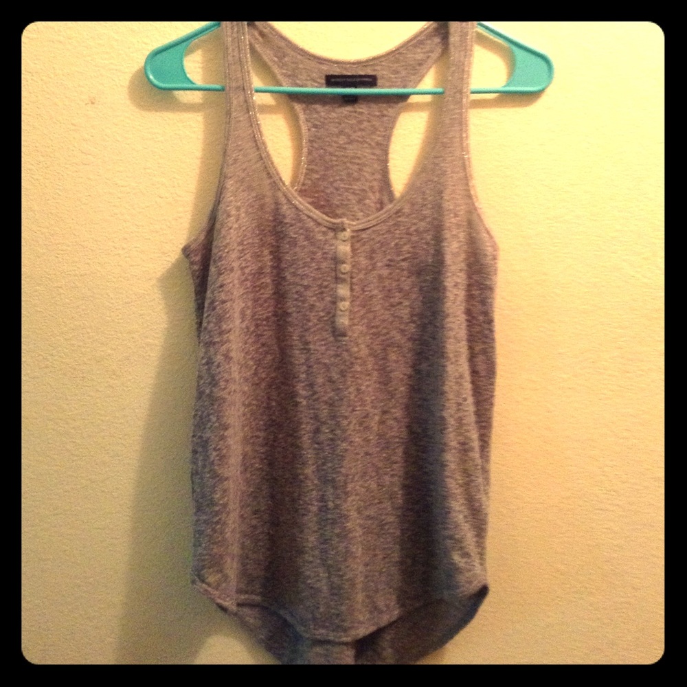 American Eagle Outfitters gray tank top
