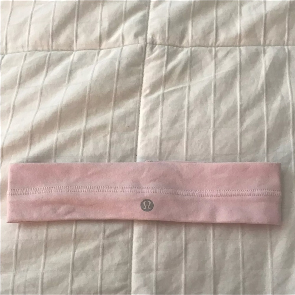 Light pink Lululemon Headband