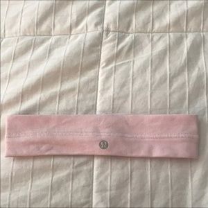 Light pink Lululemon Headband
