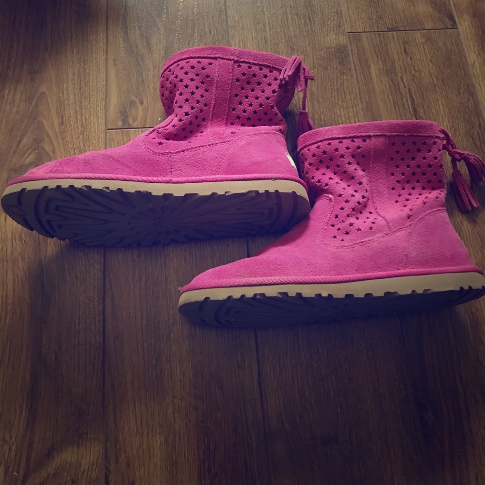 Pink Ugg boots