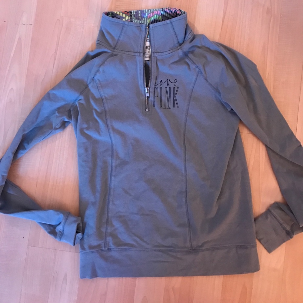 PINK athletic quarter zip