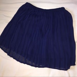 Navy blue skirt