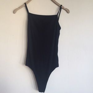 Brandy Melville basic black body suit