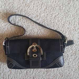 Black coach purse - includes dust bag!