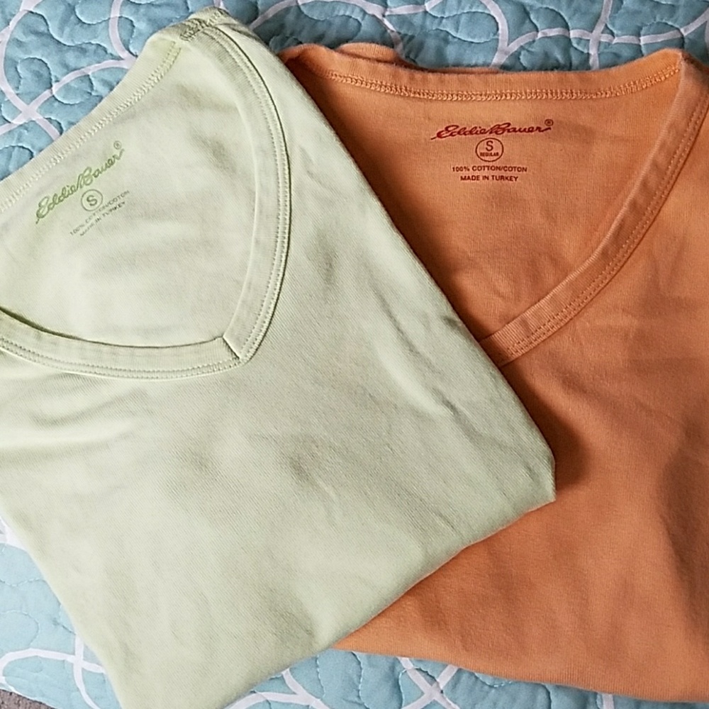 2 Eddie Bauer tees for 9 bucks