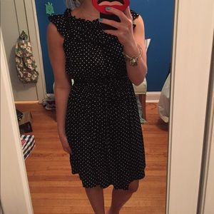 Black Pocka-dot dress!