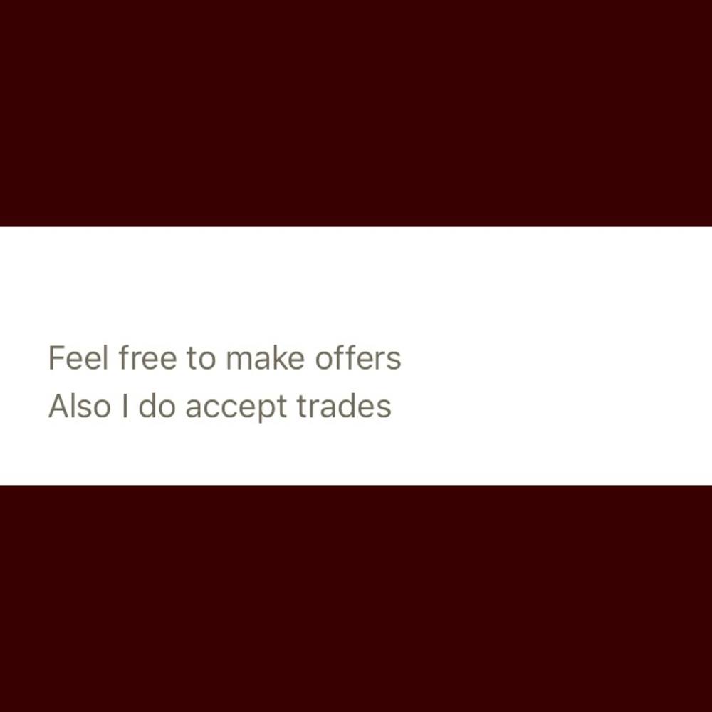 Not selling