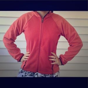 Salmon Pink L.L. Bean Long-Sleeve Jacket