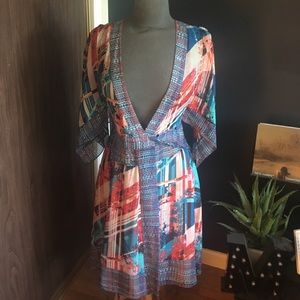 BCBG wrap dress