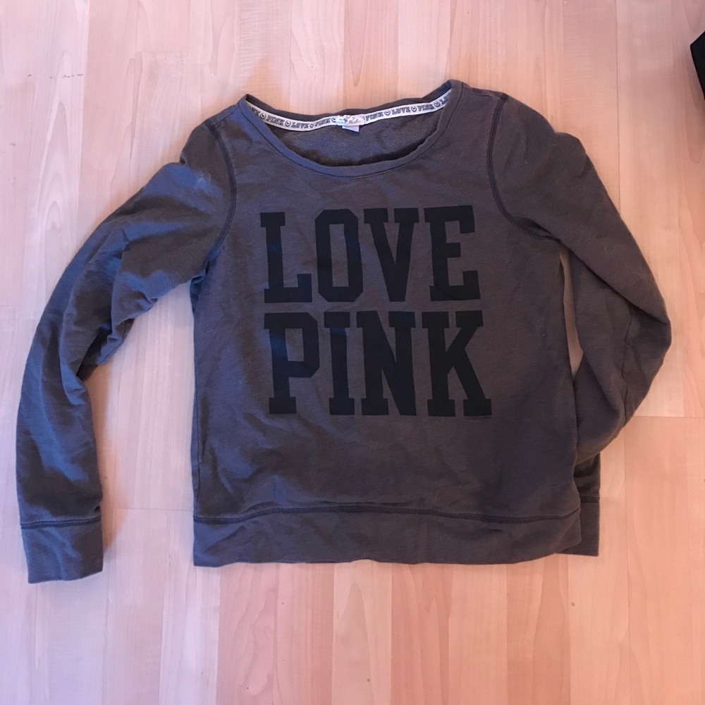 PINK comfortable crew neck