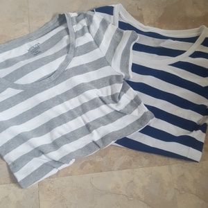 Two cute strechy tees!