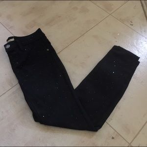 Sparkly Black Jeans