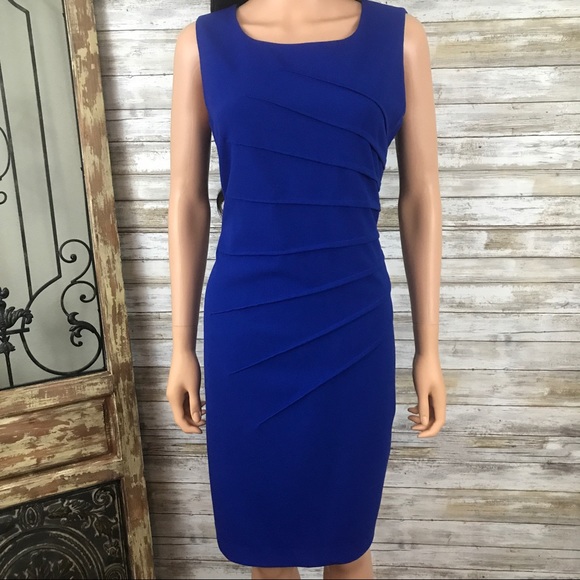 Calvin Klein Dresses & Skirts - NWOT Calvin Klein Royal blue dress size 8.