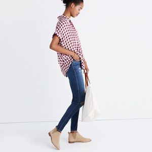 Madewell Central Shirt in gingham check