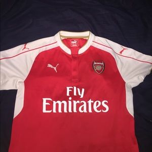 Puma dry cell Arsenal fc home soccer jersey