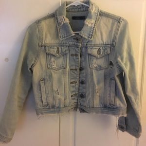 Millau crop fit jean jacket