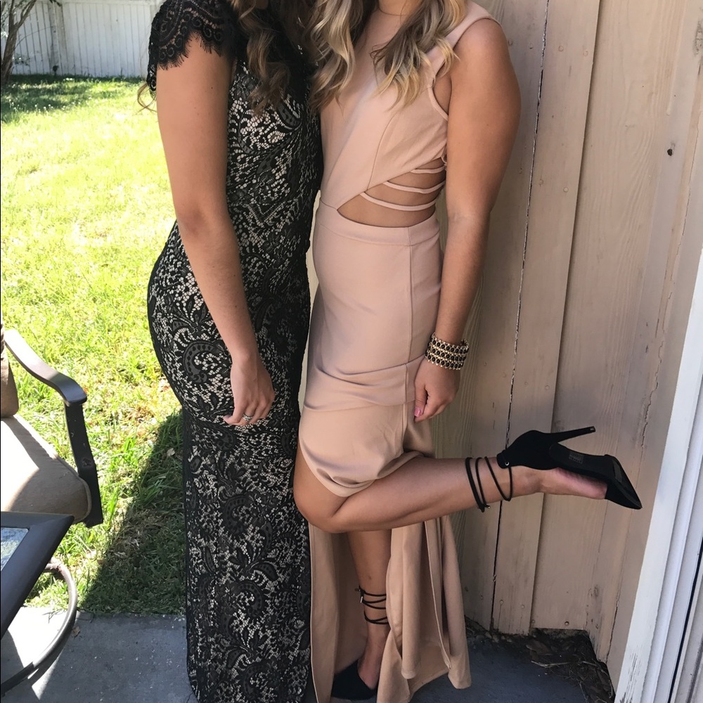 Tan Dress