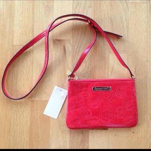 Michael Kors embossed crossbody bag