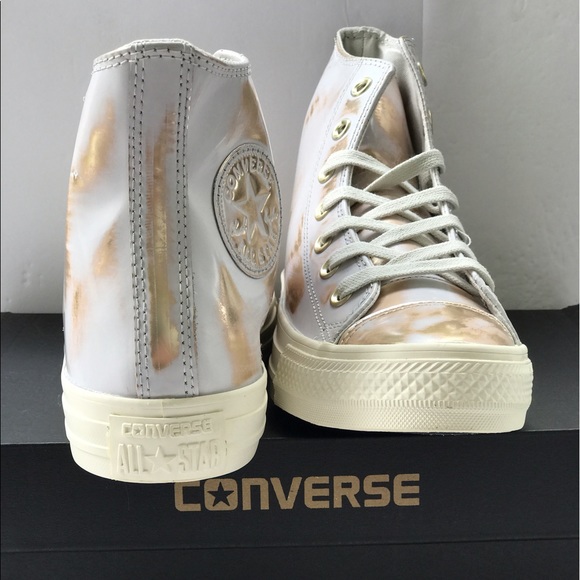 Converse🔥CT All Star Brush Off Leather W AUTHENTI - Picture 4 of 8