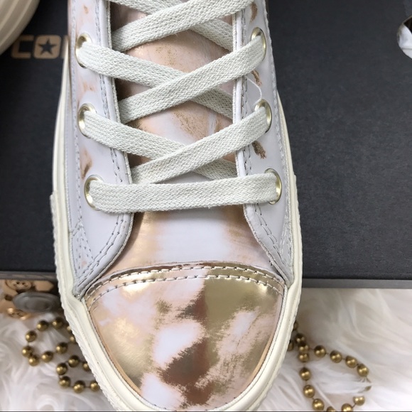 Converse🔥CT All Star Brush Off Leather W AUTHENTI - Picture 5 of 8