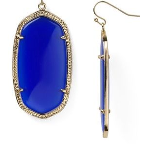 Cobalt Blue Kendra Scott earrings