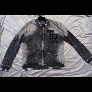 True Religion Men's Varsity Bomber Jacket