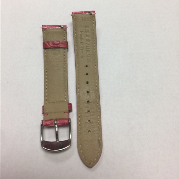 Michele alligator watch band - Picture 2 of 2
