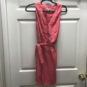 Shimmy pink summer dress