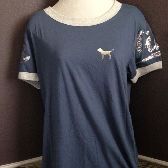 PINK Victoria's Secret Tops - VS PINK Campus Bling