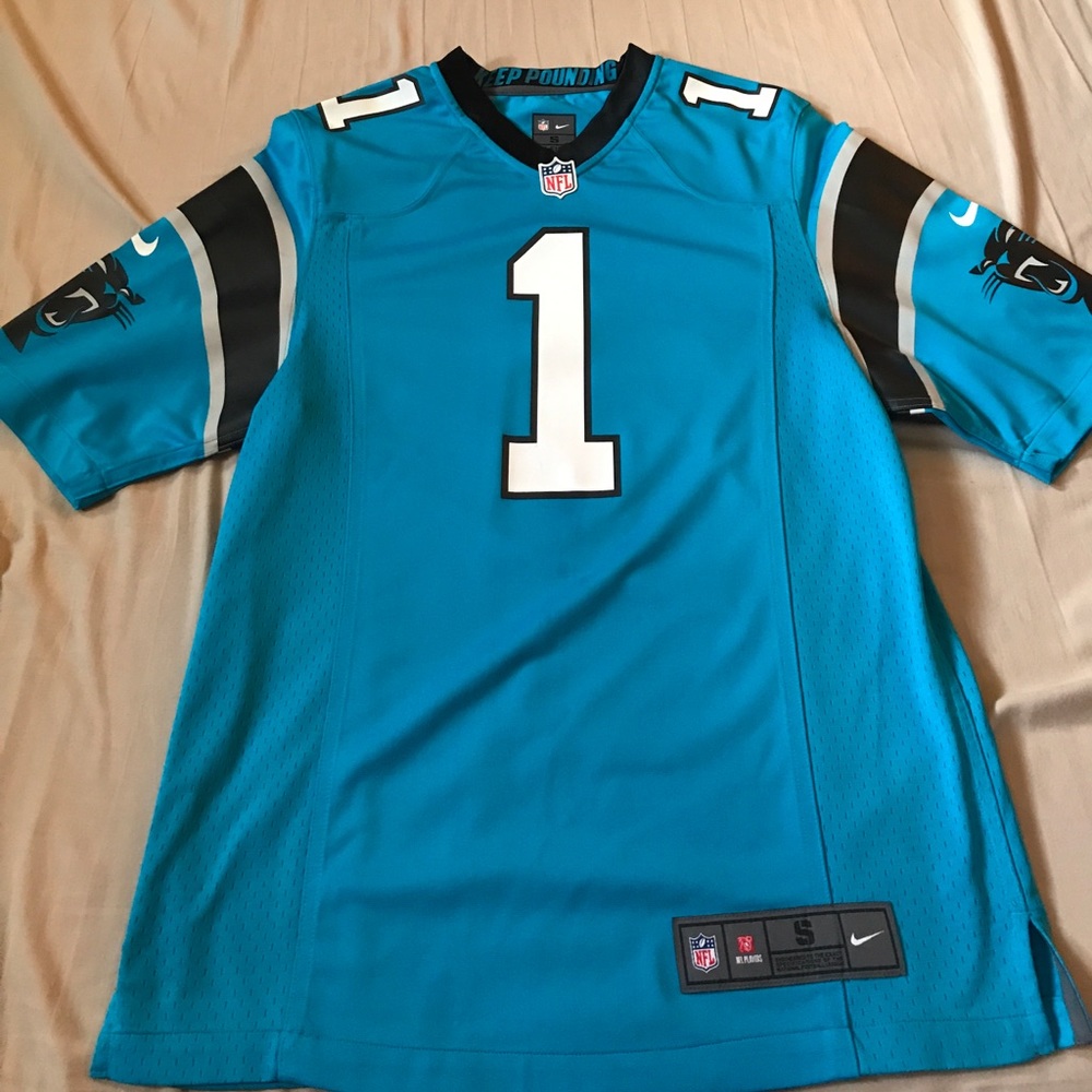 CAROLINA PANTHERS FOOTBALL JERSEY #1 NEWTON