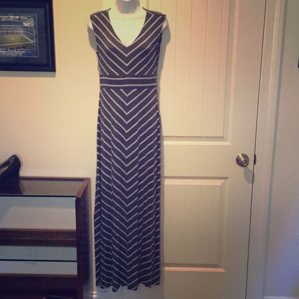 Gorgeous Chevron Maxi Dress