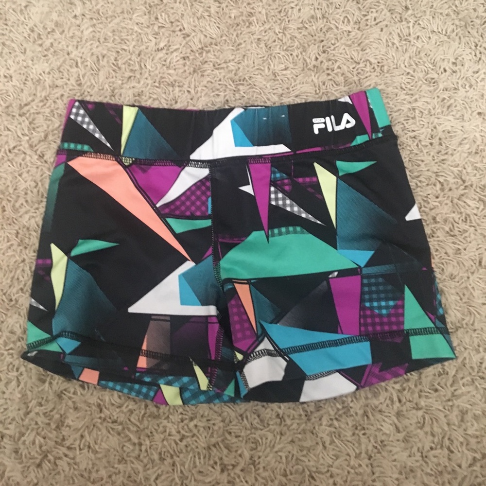 Fila spandex shorts!