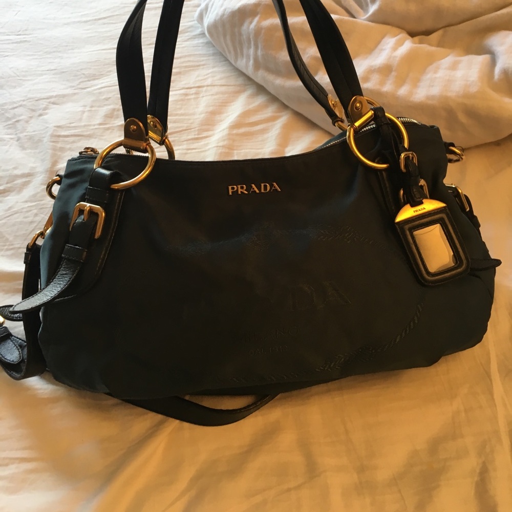 💕Blue Prada bag