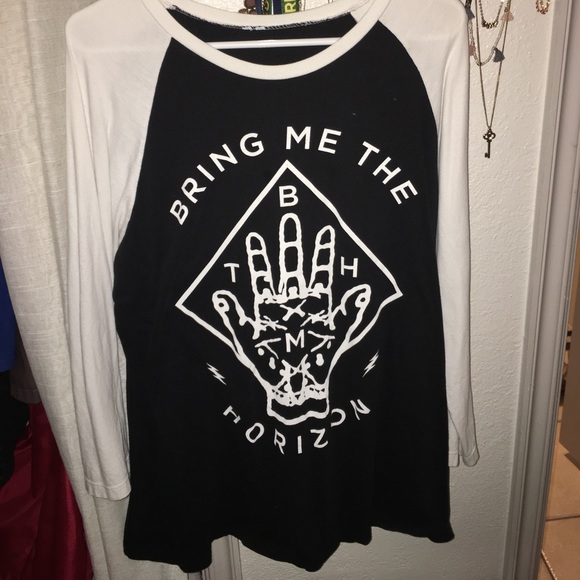 Bring me the horizon baseball tee - Picture 1 of 1