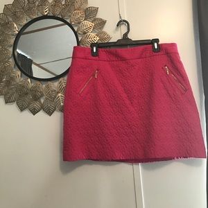 Pink Quilted Skirt