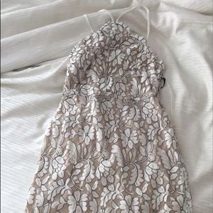 Lulu's high neck lace dress. New with tags