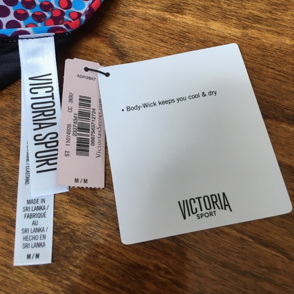 New Victoria's Secret VSX Strappy Back Sports Bra - Picture 3 of 4