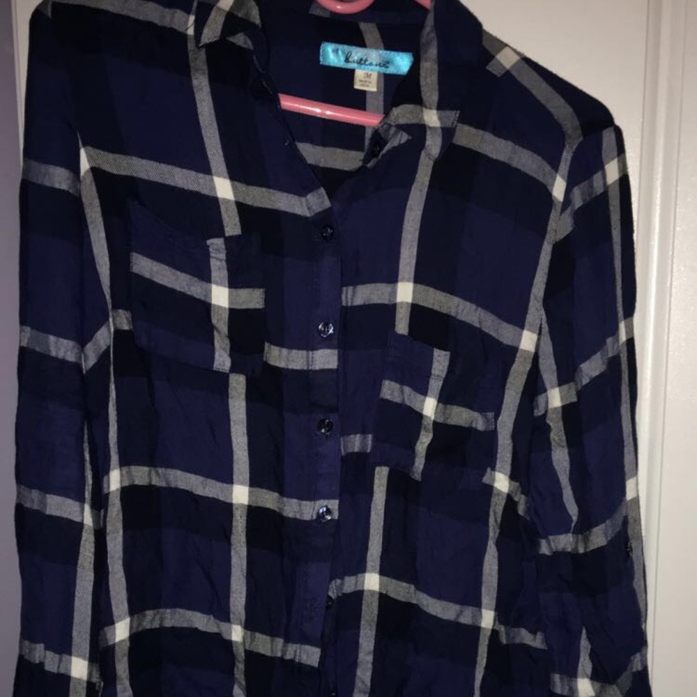 Checkered Button Down - Picture 1 of 1