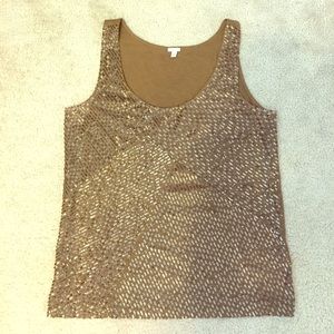 J. Crew Sequined Tank
