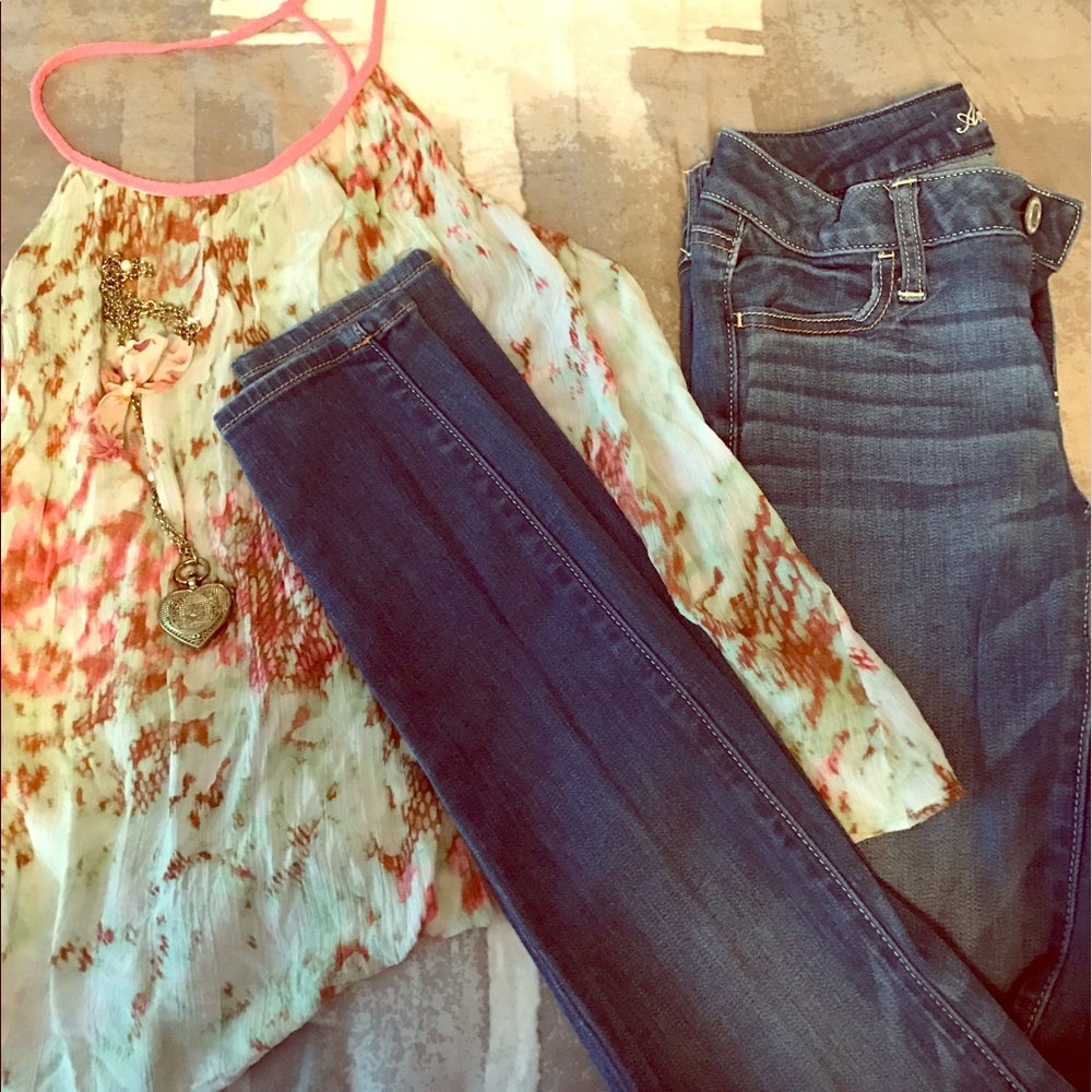 American eagle jeggings