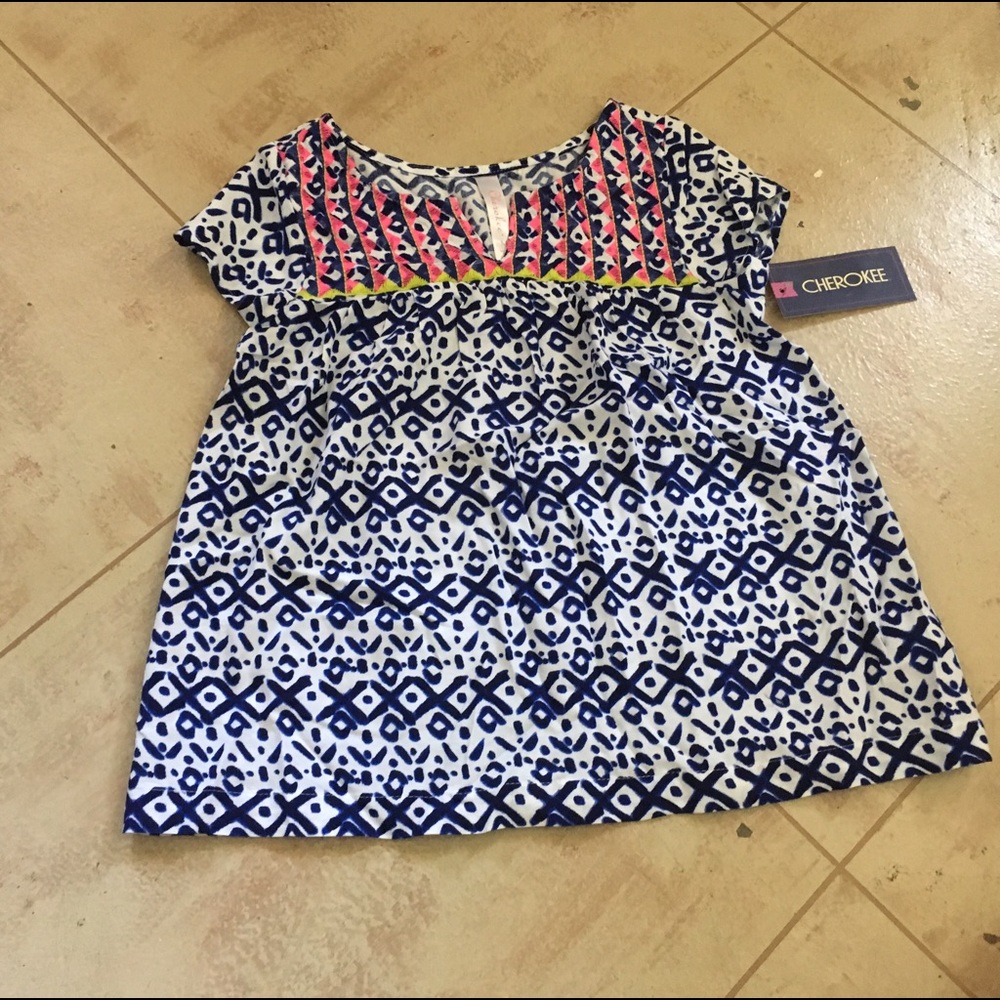 Tribal Print Blouse