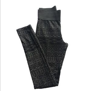 High Wasted Patterned Leggings