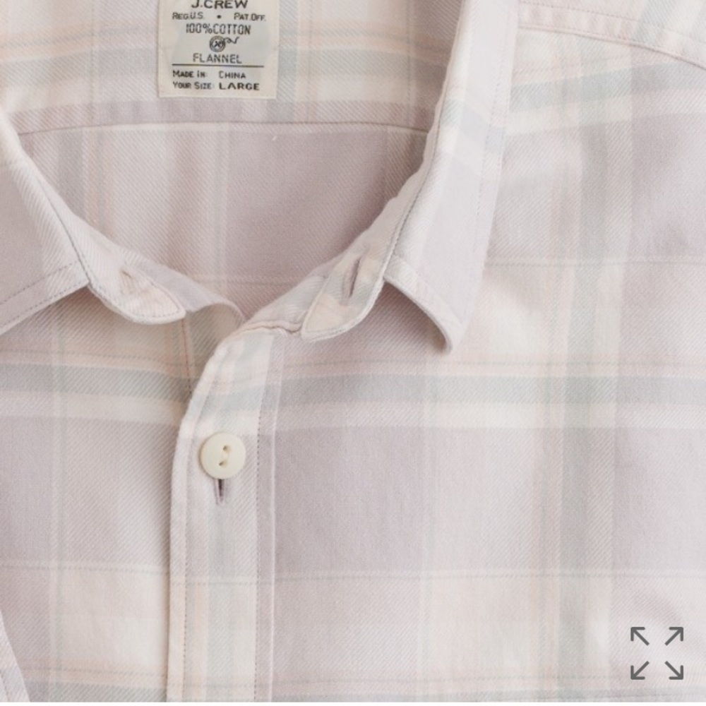 J. Crew thick flannel