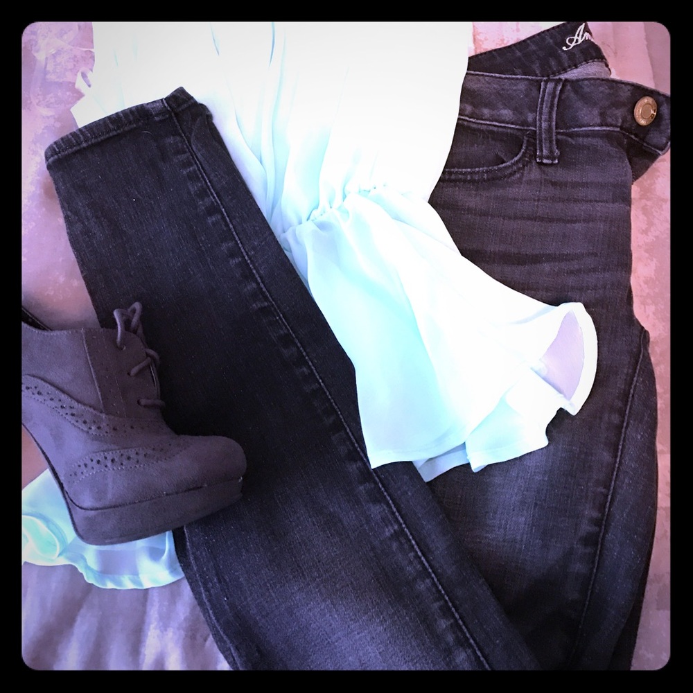 American eagle jeggings