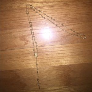 24k gold rosary
