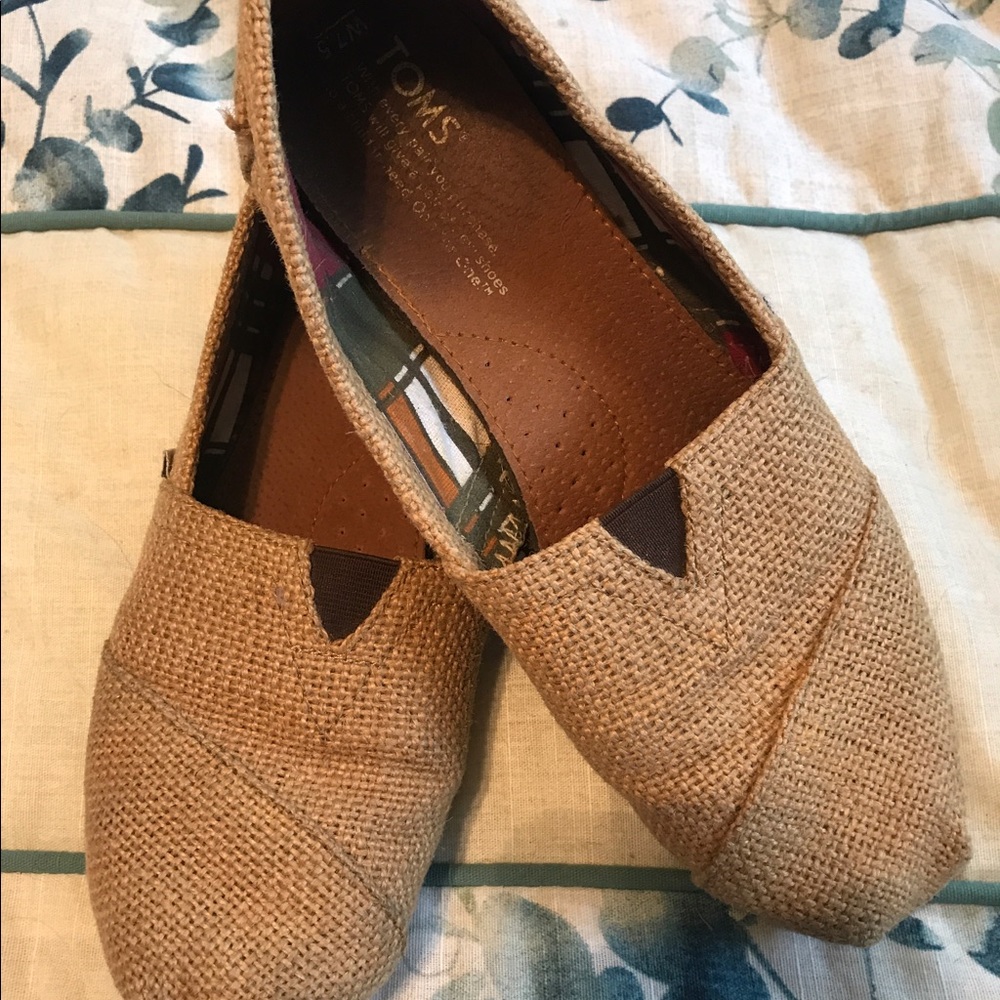 TOMS Natural Burlap