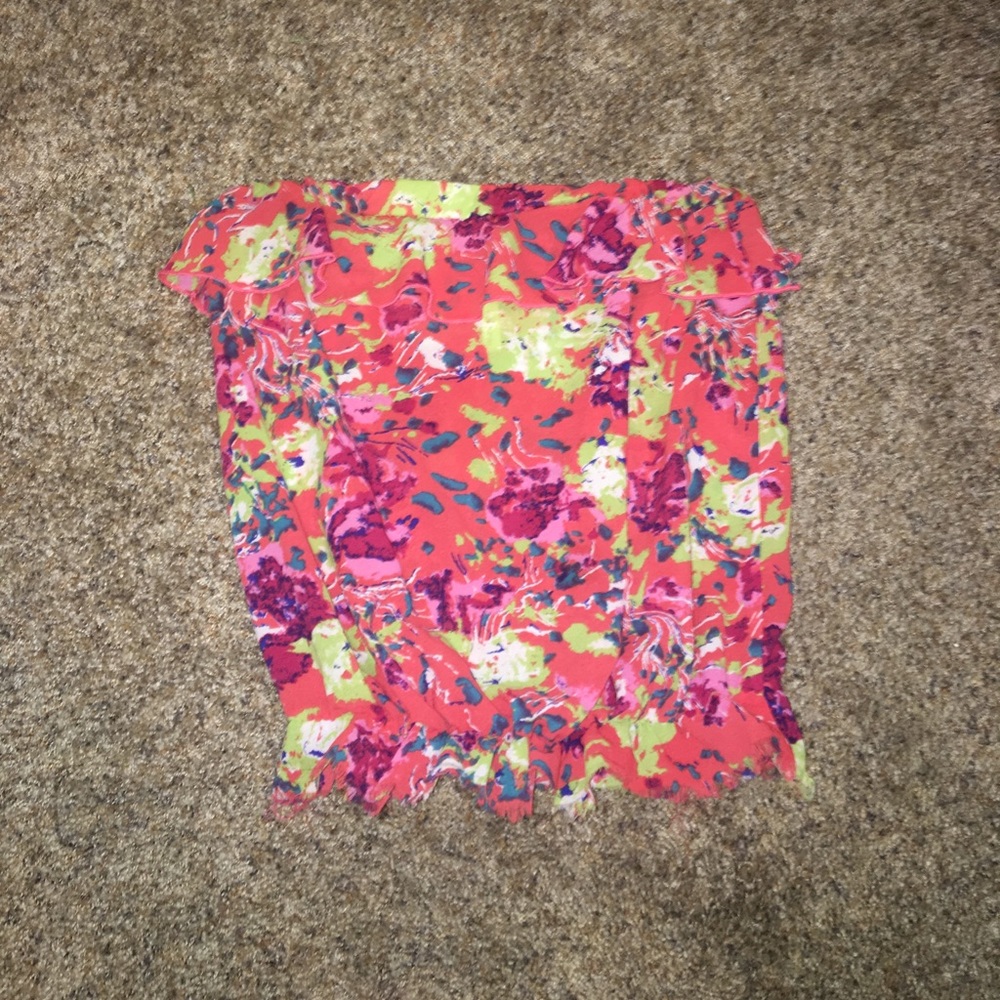 Flower strapless top - Picture 2 of 2