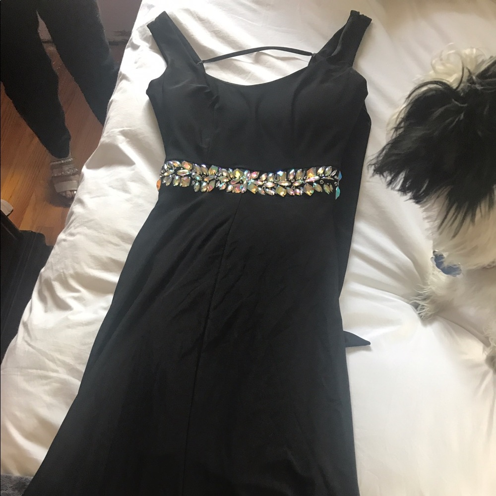 Beautiful Black long dress! Only worn once!