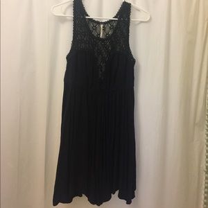 Free People black mini dress